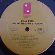 Billy Paul – Got My Head On Straight -  Vinyl LP Record (VG+)