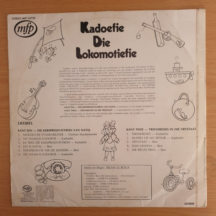 Kadofie - Die Moedige Lokomotiefie - Vol 3 - Vinyl LP Record (VG)