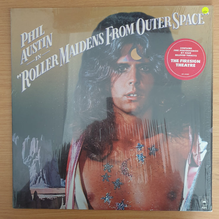 Phil Austin – Roller Maidens From Outer Space -  Vinyl LP Record (VG+)