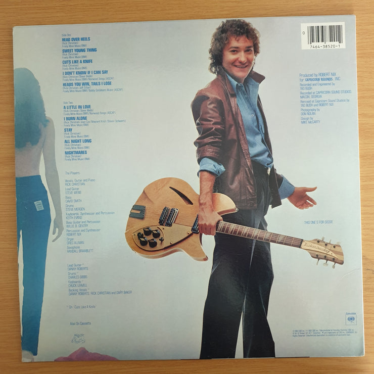 Rick Christian – Sweet Young Thing -  Vinyl LP Record (VG+)