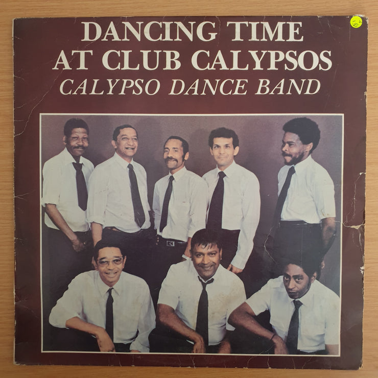 Calypso Dance Band- Dancing Time at Club Calypso (Rare SA) - Vinyl LP Record  (VG-)