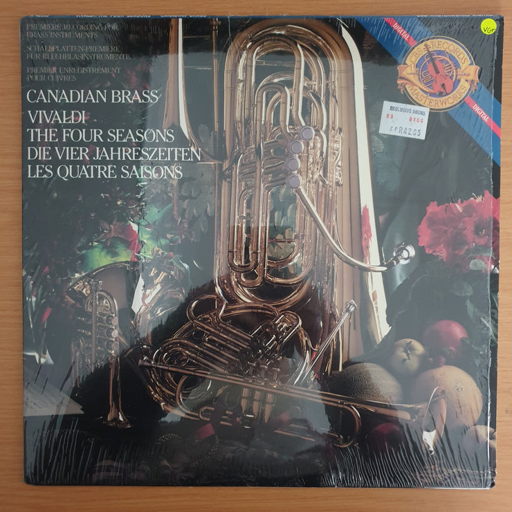 Vivaldi – The Four Seasons - The Canadian Brass, - Vinyl LP Record (VG+)