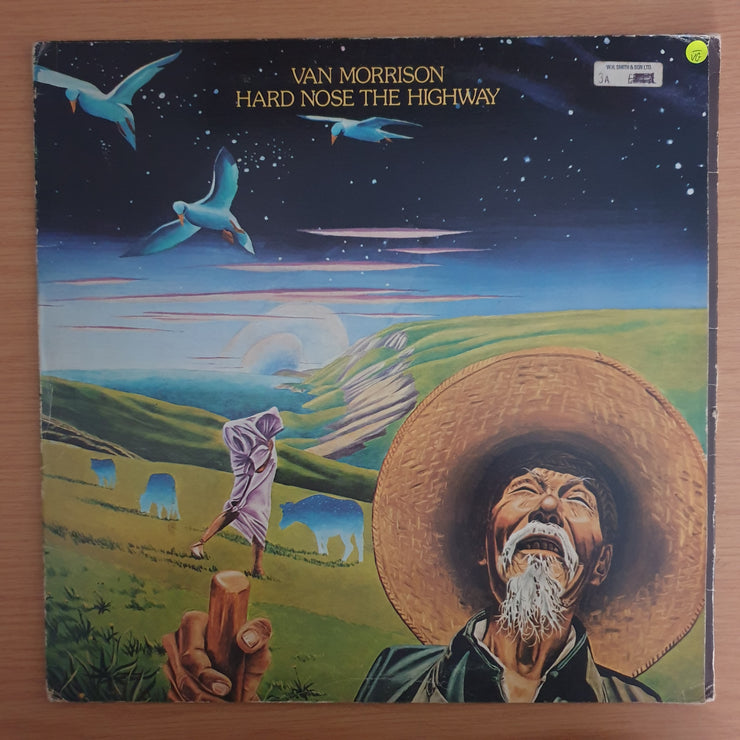 Van Morrison ‎– Hard Nose The Highway (UK) - Vinyl LP Record  (VG-)