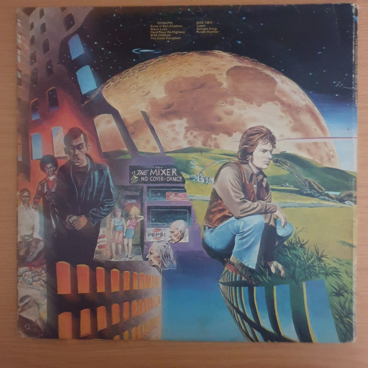 Van Morrison ‎– Hard Nose The Highway (UK) - Vinyl LP Record  (VG-)