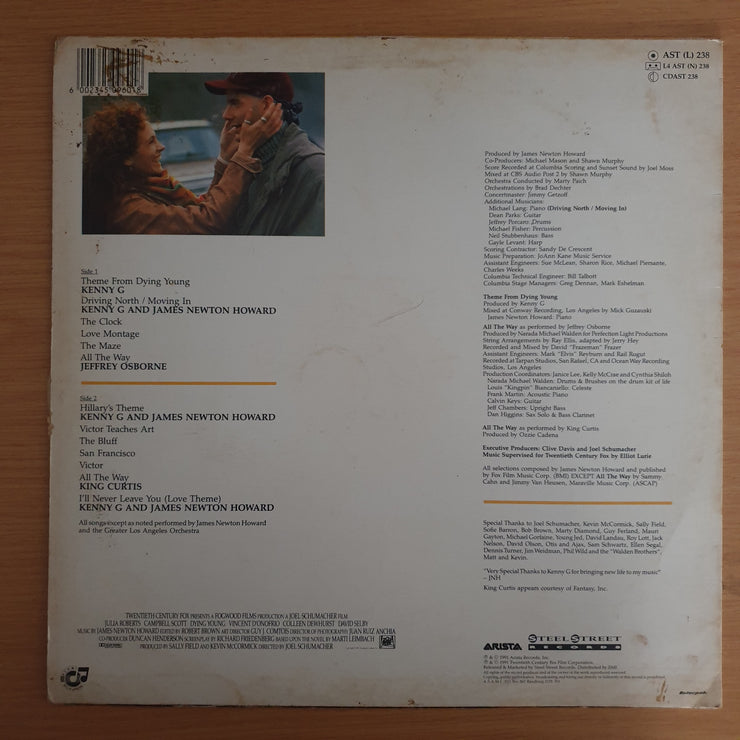 Dying Young (Original Soundtrack Album) –  Kenny G/James Newton Howard – Vinyl LP Record (VG+)