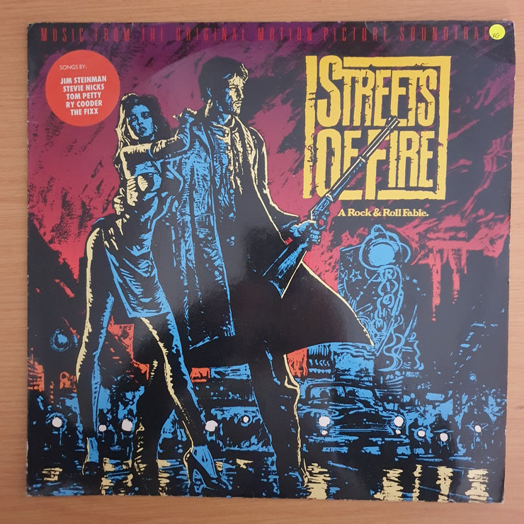 Streets Of Fire - Music From The Original Motion Picture Soundtrack - Vinyl LP Record (VG)