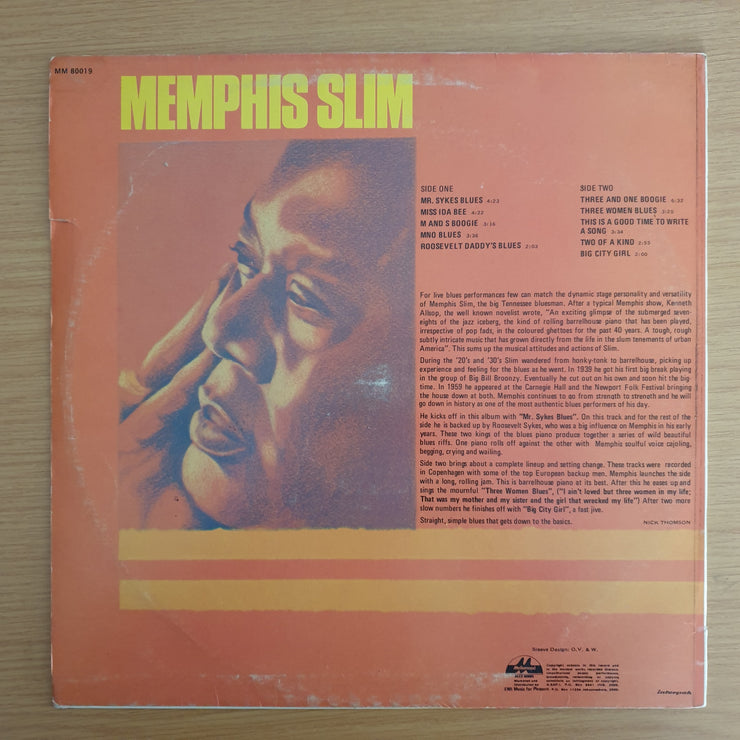 Memphis Slim – The Memphis Slim – Vinyl LP Record (VG+)