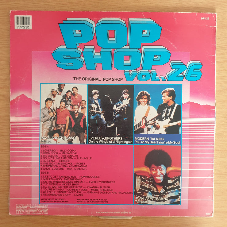 Pop Shop Vol. 26 - Vinyl LP Record  (VG-)