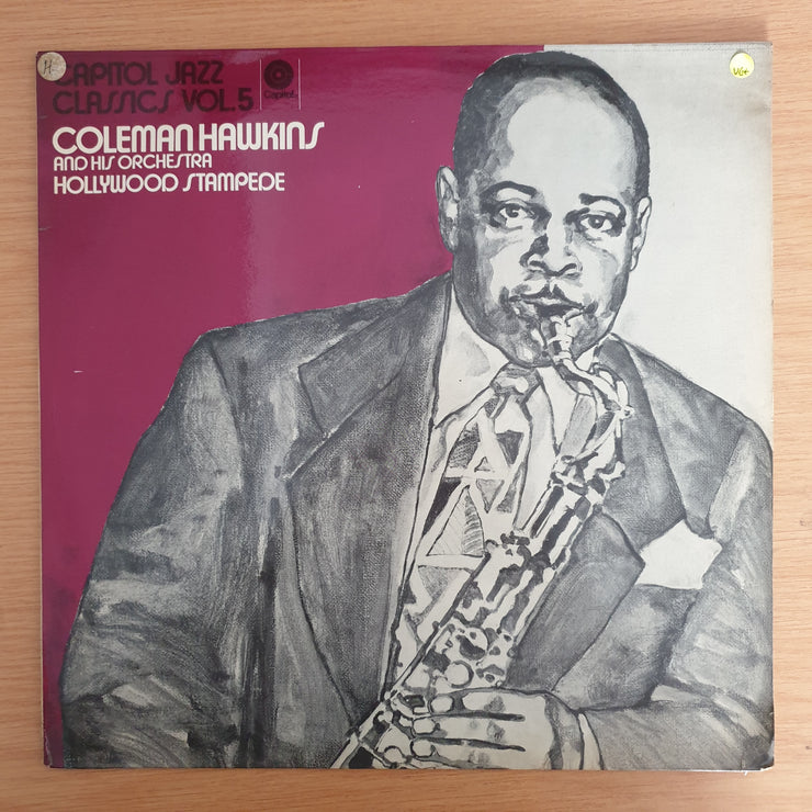Coleman Hawkins And His Orchestra – Hollywood Stampede - Vinyl LP Record (VG+)