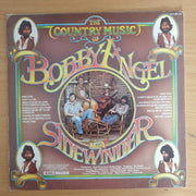 Bobby Angel - The Country Music of Bobby Angel and Sidewinder - Vinyl LP Record  (VG+)