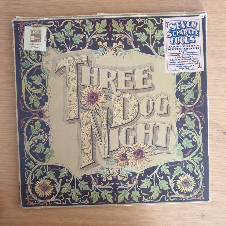 Three Dog Night – Seven Separate Fools - Vinyl LP Record (VG)