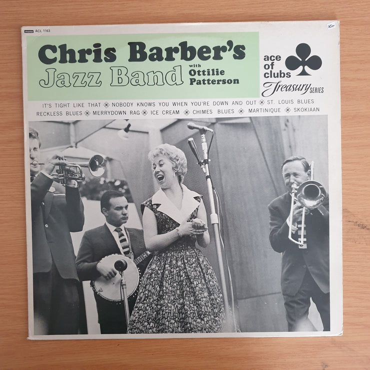 Chris Barber's Jazz Band With Ottilie Patterson – Chris Barber's Jazz Band With Ottilie Patterson - Vinyl LP Record  (VG+)