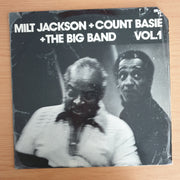 Milt Jackson + Count Basie + The Big Band – Milt Jackson + Count Basie + The Big Band Vol. 1  - Vinyl LP Record (VG)