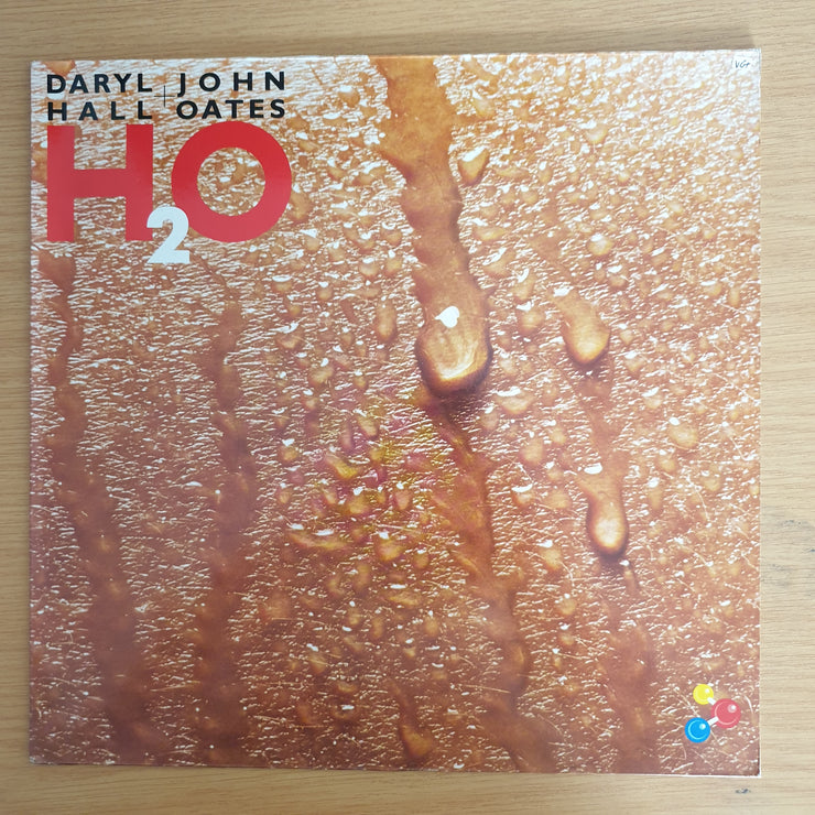 Daryl Hall + John Oates – H₂O (Europe) - Vinyl LP Record  (VG+)
