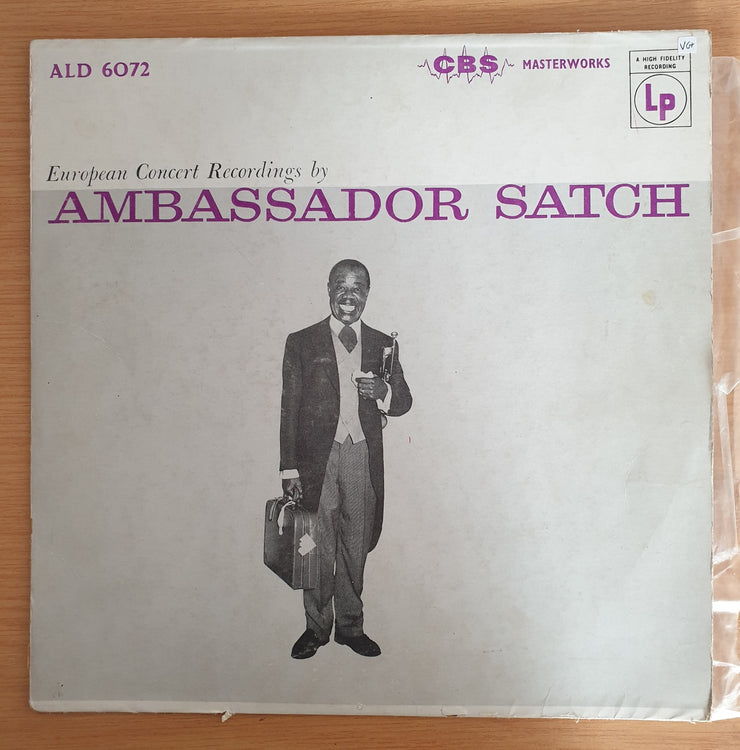 Louis Armstrong And His All-Stars – Ambassador Satch - Vinyl LP Record  (VG+)