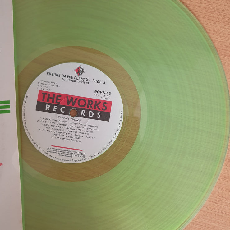 Future Dance Classix Program 3 (coloured) -  Double Vinyl LP Record  (VG+)