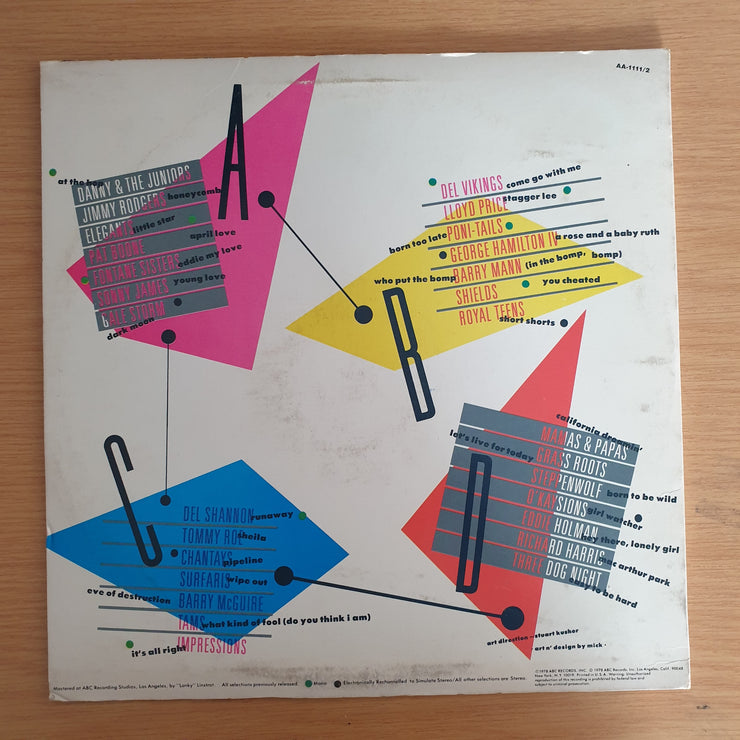 At The Hop (A Collection Of Classic Oldies) - Double Vinyl LP Record  (VG+)