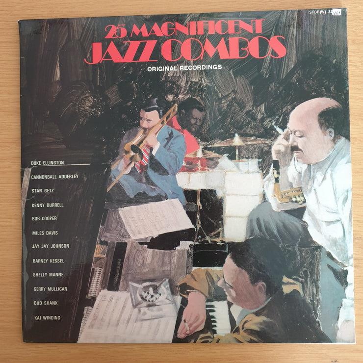 25 Magnificent Jazz Combos - Original Recordings - Double Vinyl LP Record  (VG+)