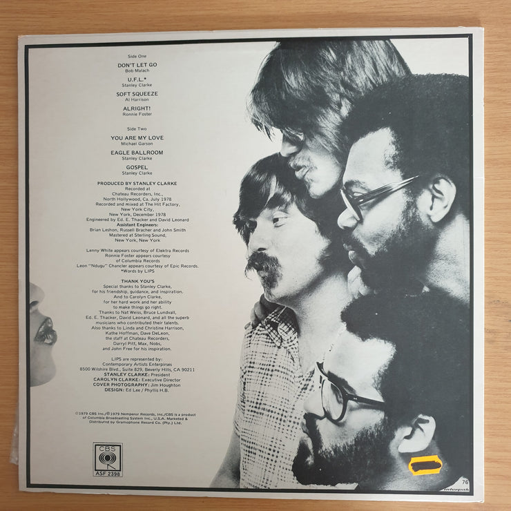 Lips – Lips - Vinyl LP Record  (VG+)