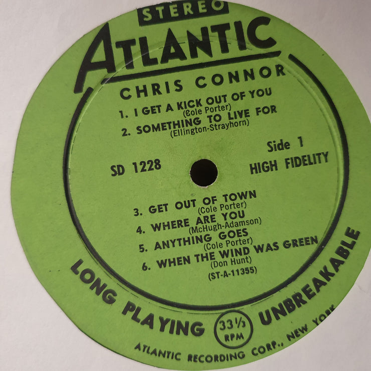 Chris Connor – Chris Connor - Vinyl LP Record (VG)