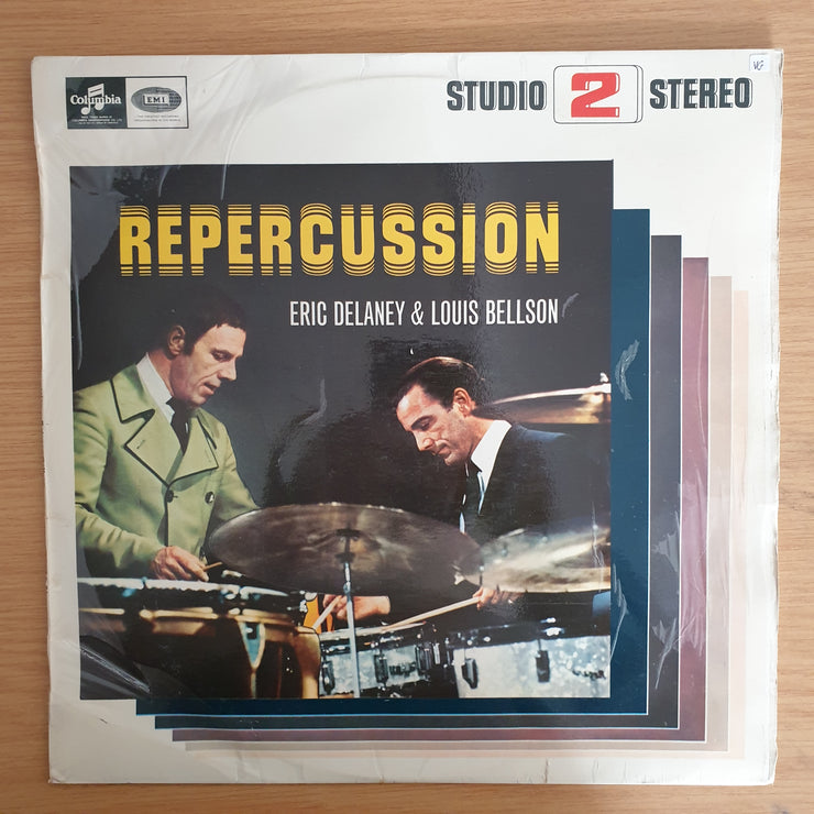 Repercussion - Eric Delaney & Louis Bellson – Vinyl LP Record (VG)