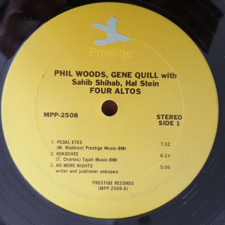 Four Altos - Phil Woods / Gene Quill / Sahib Shihab / Hal Stein –  Vinyl LP Record  (VG+)
