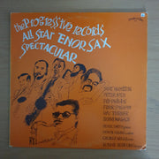 The Progressive Records All Star Tenor Sax Spectacular - Scott Hamilton, Flip Phillips – Vinyl LP Record  (VG+)