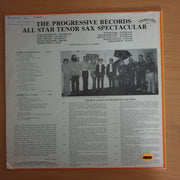 The Progressive Records All Star Tenor Sax Spectacular - Scott Hamilton, Flip Phillips – Vinyl LP Record  (VG+)