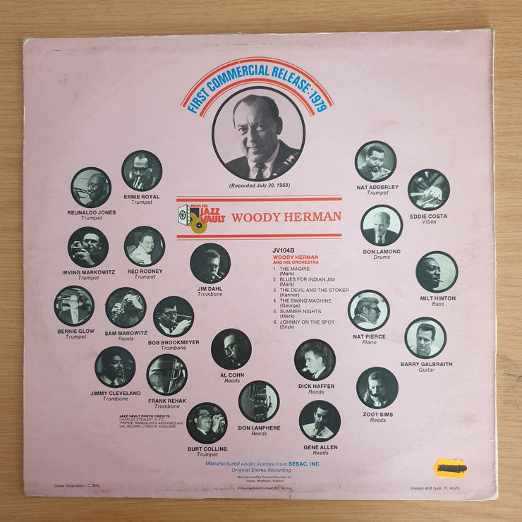 Woody Herman And His Orchestra – Woody Herman And His Orchestra – Vinyl LP Record  (VG+)