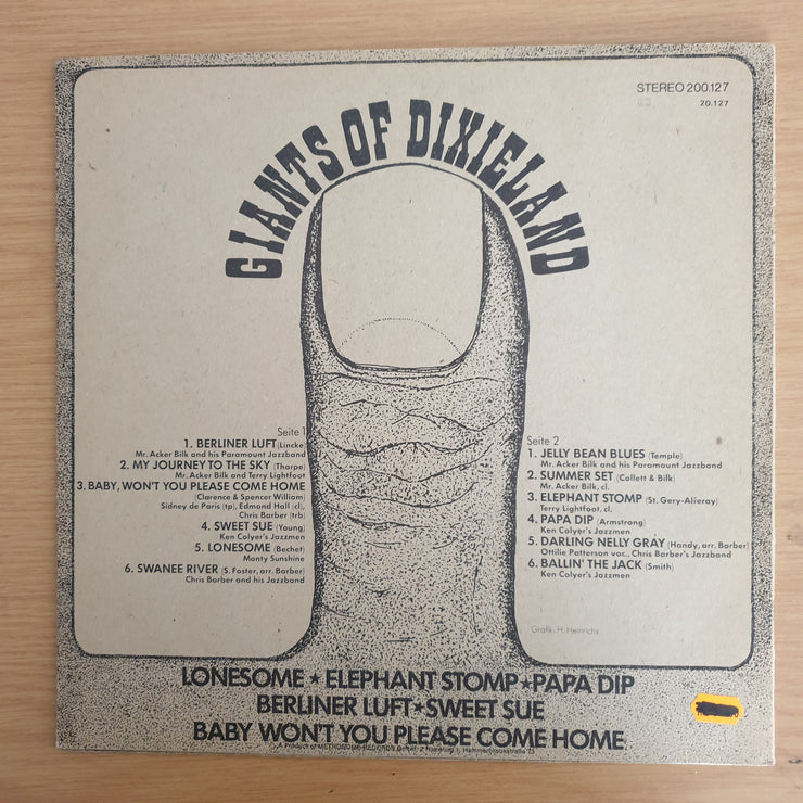 Giants of Dixieland – Vinyl LP Record  (VG+)