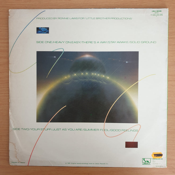 Ronnie Laws – Solid Ground – Vinyl LP Record  (VG+)