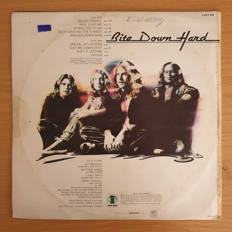 Jo Jo Gunne – Bite Down Hard – Vinyl LP Record  (VG+)