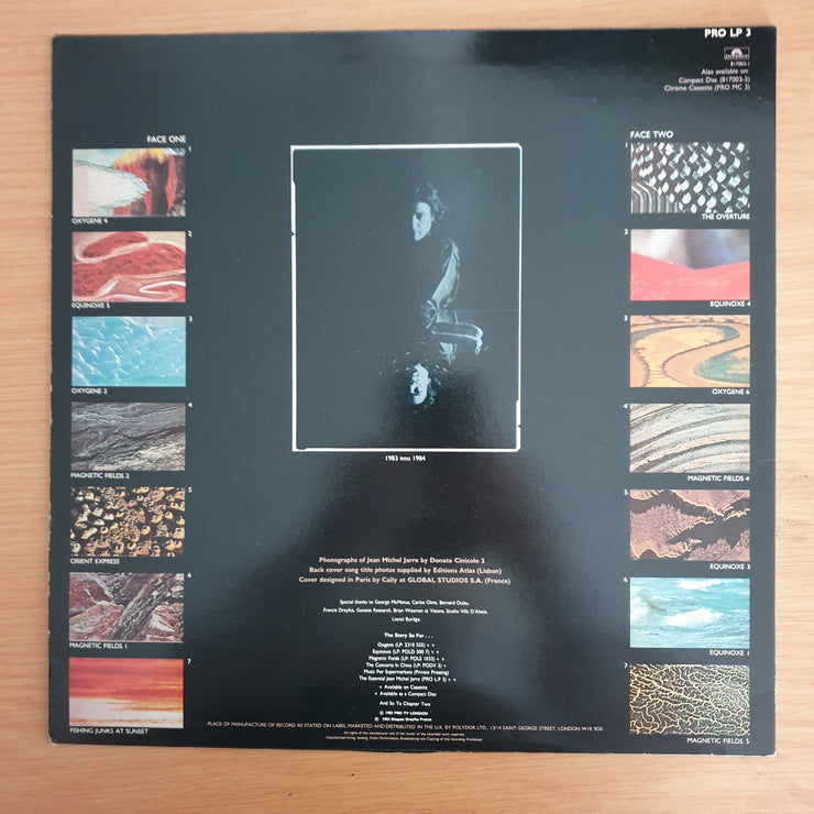 Jean Michel Jarre – The Essential Jean Michel Jarre – Vinyl LP Record  (VG+)