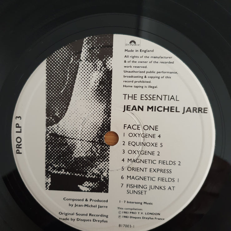 Jean Michel Jarre – The Essential Jean Michel Jarre – Vinyl LP Record  (VG+)