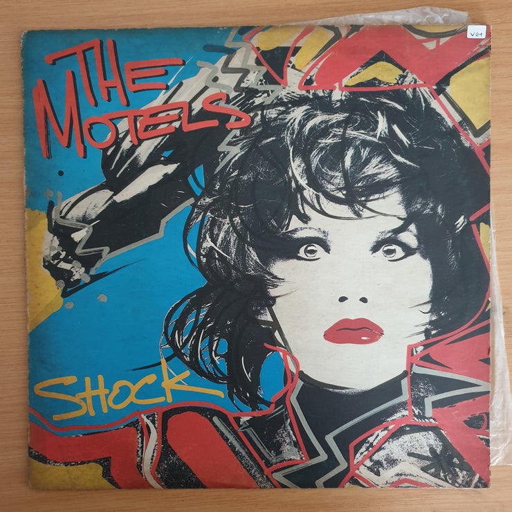 Motels - Shock (Rhodesia/Zimbabwe) - Vinyl LP Record  (VG+)