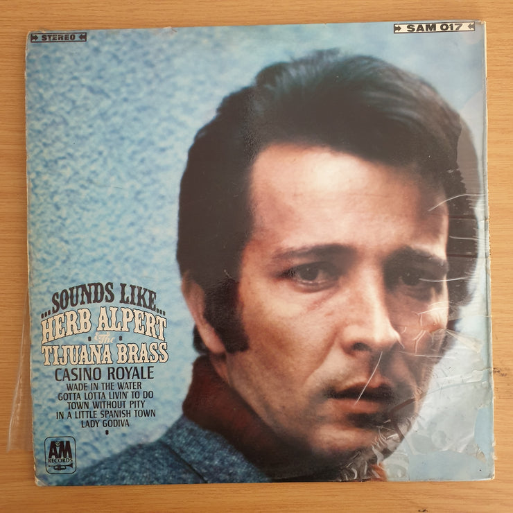 Herb Alpert - Sounds Like Herb Alpert and the Tijuana Brass - Casino Royale ‎- Vinyl LP Record (VG+)