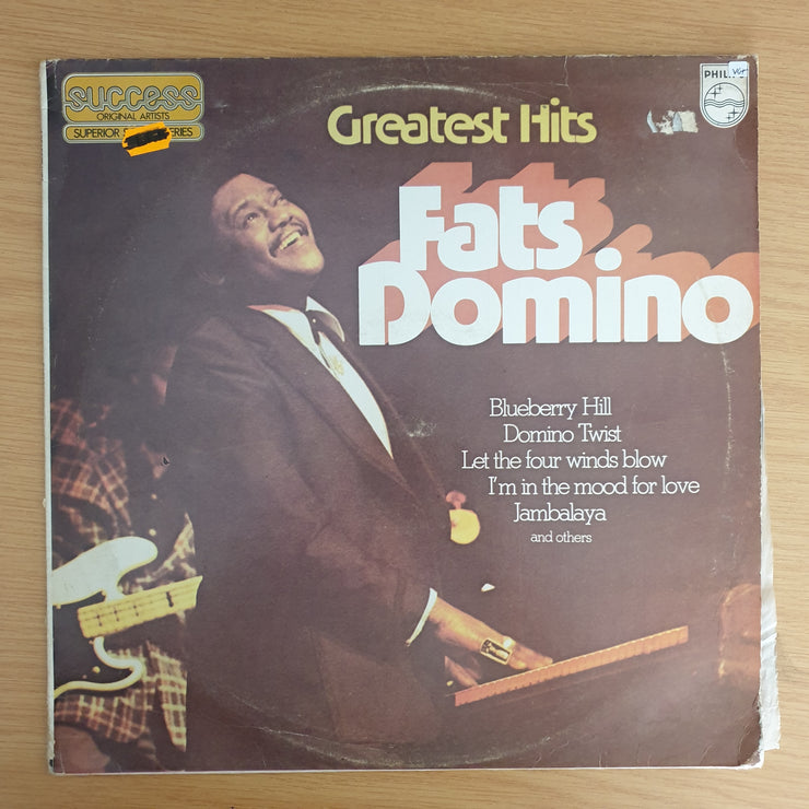Fats Domino - Greatest Hits - Vinyl LP Record - Very-Good+ Quality (VG+)