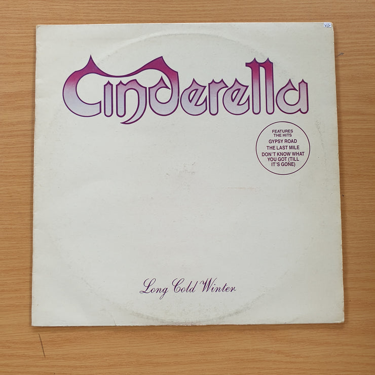 Cinderella – Long Cold Winter – Vinyl LP Record (VG+)