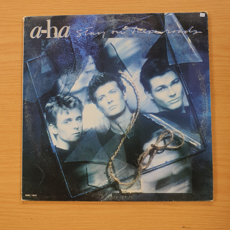 a-ha – Stay On These Roads (aha) – Vinyl LP Record (VG+)