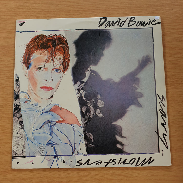 David Bowie – Scary Monsters – Vinyl LP Record (VG+)