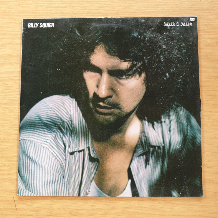 Billy Squier – Enough Is Enough (UK) – Vinyl LP Record (VG+)