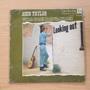 Nick Taylor - Looking Out - Vinyl LP Record  (G+)