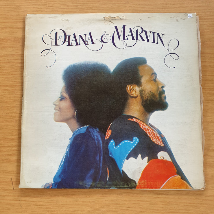 Diana Ross & Marvin Gaye – Diana & Marvin  – Vinyl LP Record (VG+)