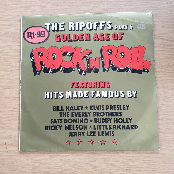 The Ripoffs – The Ripoffs Play A Golden Age Of Rock 'N' Roll – Vinyl LP Record (VG+)