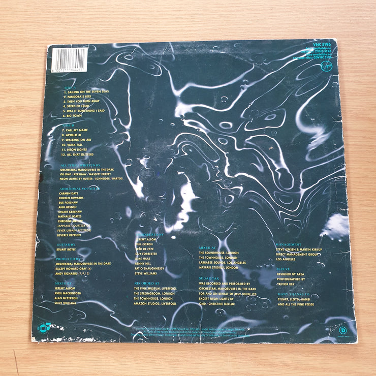 OMD – Sugar Tax  - Vinyl LP Record  (VG-)