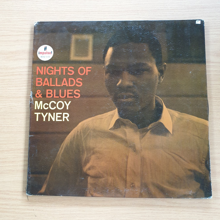 McCoy Tyner – Nights Of Ballads & Blues  ‎– Vinyl LP Record  (Fair) nbb