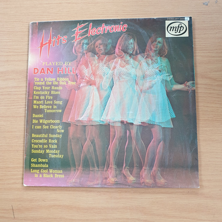 Hits Electronic - Dan Hill - Vinyl LP Record - Very-Good Quality (VG)