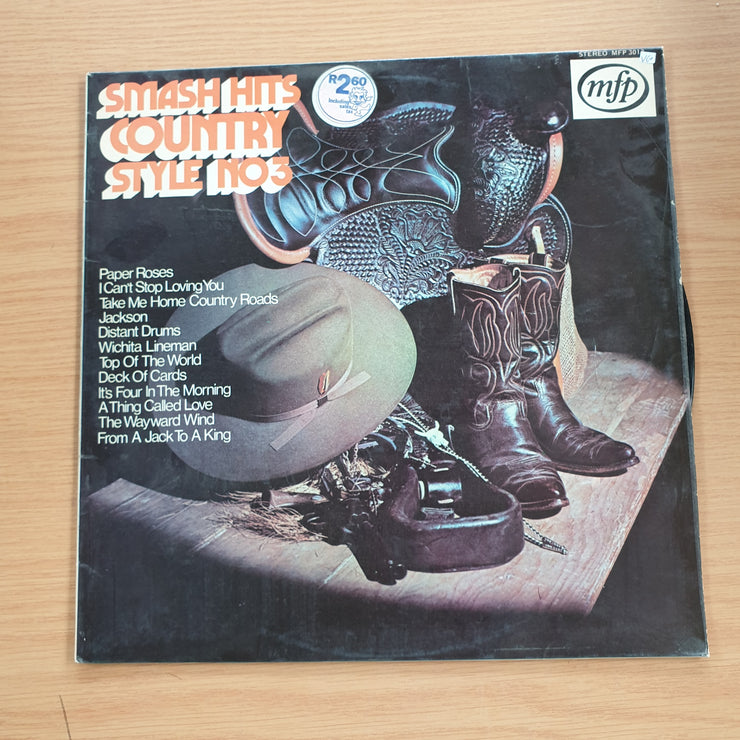 Smash Hits Country Style - Original Hits - Vol 3  – Vinyl LP Record (VG+)