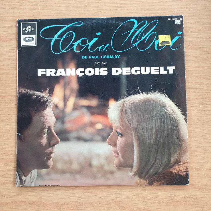 François Deguelt – Toi Et Moi  - Vinyl LP Record  (VG)