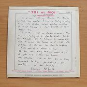 François Deguelt – Toi Et Moi  - Vinyl LP Record  (VG)